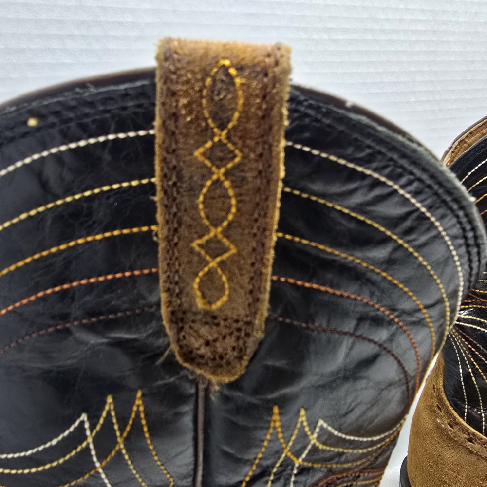 Ariat Two-Tone Western Boots - Brown and Black - Picture 5 of 15